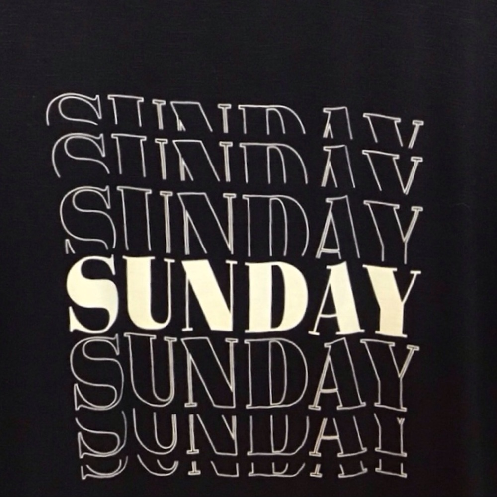 Knox Rose “Echoing “Sunday” Graphic Tee (NWT) (Size: XS) - Picture 4 of 7